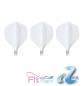 Preview: Cosmo Flight Set (3 pcs) Fit AIR Standard Polyester white