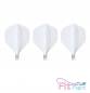 Preview: Cosmo Flight Set (3 pcs) Fit Standard Polyester white