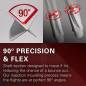 Preview: K-FLEX (3 pcs) Flight & Shaft (No 6) red