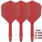 Preview: K-FLEX (3 pcs) Flight & Shaft (No 6) red