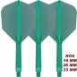 Preview: K-FLEX (3 pcs) Flight & Shaft (No 6) green