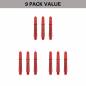 Preview: Shaft set (9 pcs) Nylon Pro Grip TAG red & black 2BA