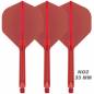 Preview: K-FLEX (3 pcs) Flight & Shaft (No 2) red