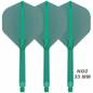 Preview: K-FLEX (3 pcs) Flight & Shaft (No 2) green