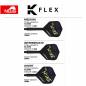 Preview: K-FLEX (3 pcs) Flight & Shaft (No 2) green