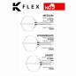 Preview: K-FLEX (3 Stk) Flight & Schaft (No 2) Gabriel Clemens