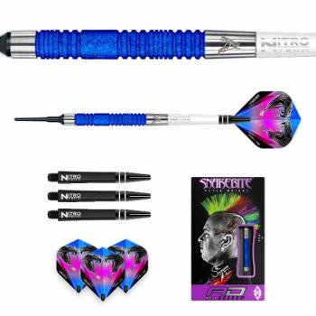 20 g Darts (3 pcs) Peter Wright Euro 11 Element blue Snakebite