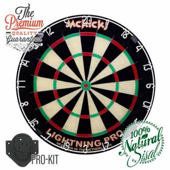 Complete Dart Arena McKicks Lighting - Dartboard with surround, markerboard, throw line