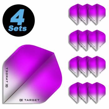 4 Flight Sets (12 Stk) Standard Vision Ultra Fade pink