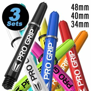 Shaft set (9 pcs) Nylon Pro Grip 2BA