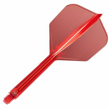 K-FLEX (3 pcs) Flight & Shaft (No 6) red