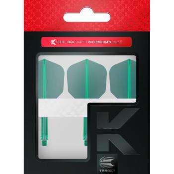 K-FLEX (3 pcs) Flight & Shaft (No 6) green