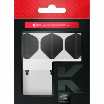 K-FLEX (3 pcs) Flight & Shaft (No 2) black polished