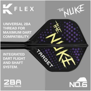 K-FLEX (3 pcs) Flight & Shaft (No 2) green