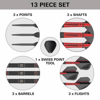 Steel Dartset Scope 01 90% Swiss Point 2024