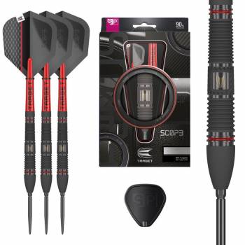 Steel Darts Set Scope 02 90% Swiss Point 2024