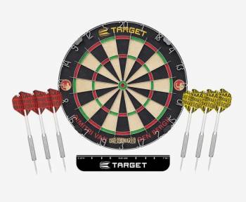 Dart Board Set Target Dimitri van den Bergh 2024