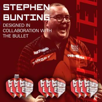 3 Flight Sets (9 Stück) Stephen Bunting Pro Ultra