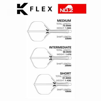 K-FLEX (3 Stk) Flight & Schaft (No 2) Gabriel Clemens