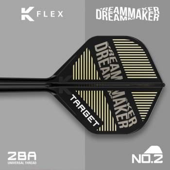 K-FLEX (3 pcs) Flight & Shaft (No 2) Dimitri van den Bergh