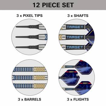 Soft Dartset (3 Stk.) Josh Rock G1 2025