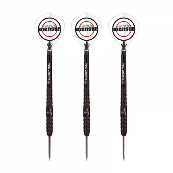 Steel Darts (3 pcs) Champion Mensur Suljovic black Edition