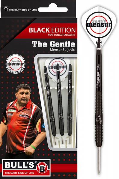 Steel Darts (3 pcs) Champion Mensur Suljovic black Edition