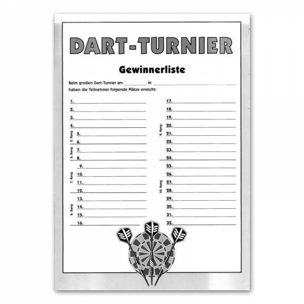 Dart Winner-List