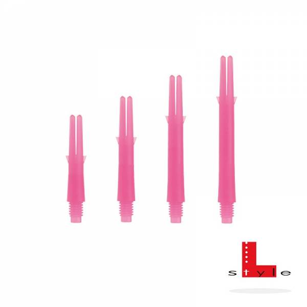 Shaft set (3 pcs) L-Style locked pink