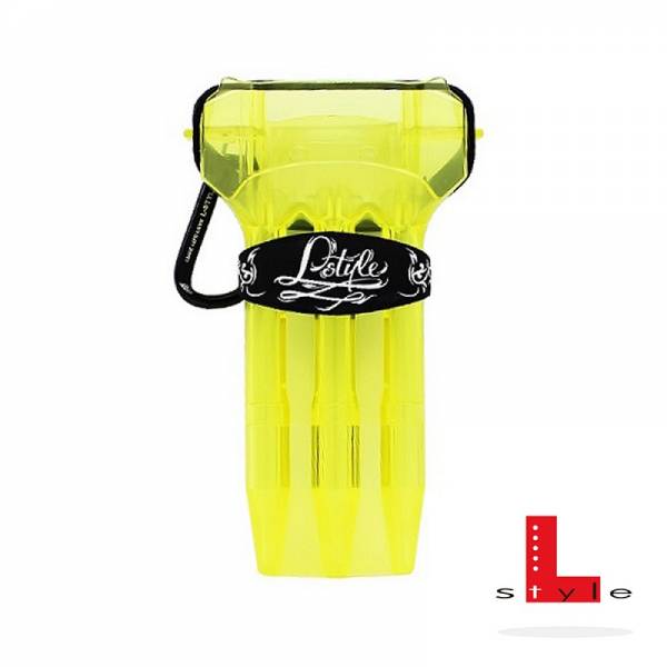 L-Style Dart Tasche Krystal one gelb