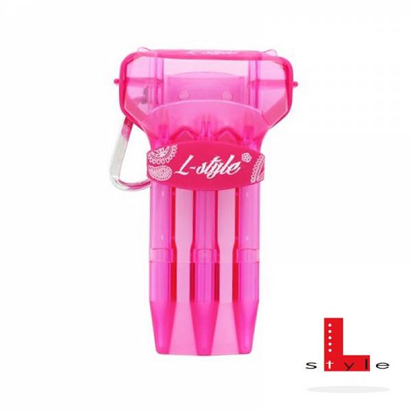 L-Style Dart Tasche Krystal one pink