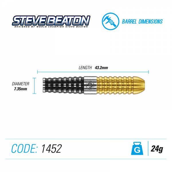 Steel Dartset (3 Stk.) Steve Beaton Special Edition