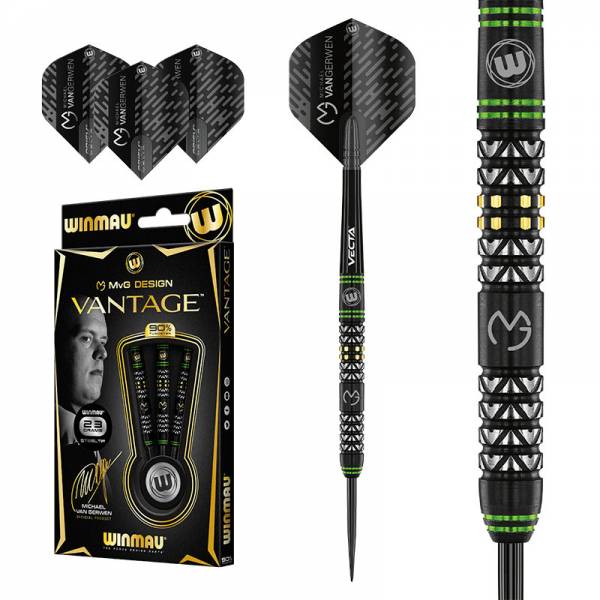 Steel Dartset (3 Stk) MvG Vantage 90% Tungsten