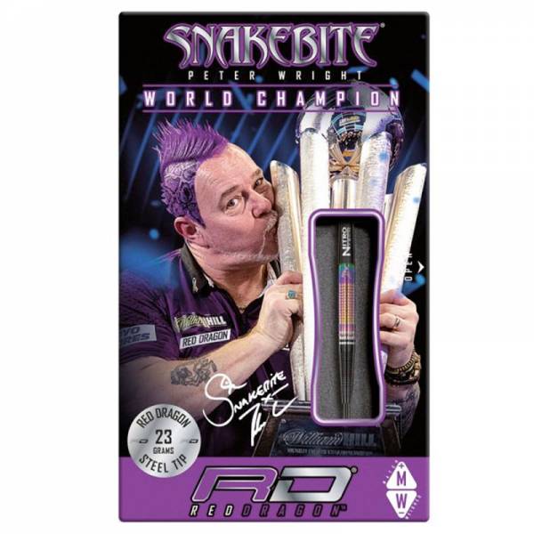 Steel Dartset (3 Stk) Peter Wright World Champion Tapered SE