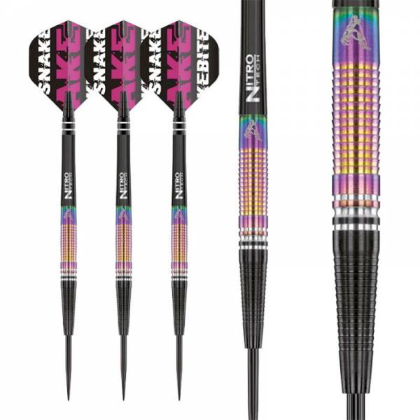 Steel Dartset (3 Stk) Peter Wright World Champion Tapered SE