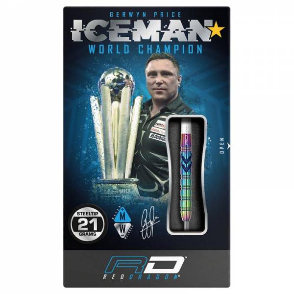 Steel Dartset (3 Stk) Gerwyn "Iceman" Ionic