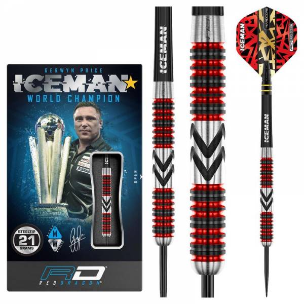 Steel Darts (3 pcs) Gerwyn "Iceman" Firebird