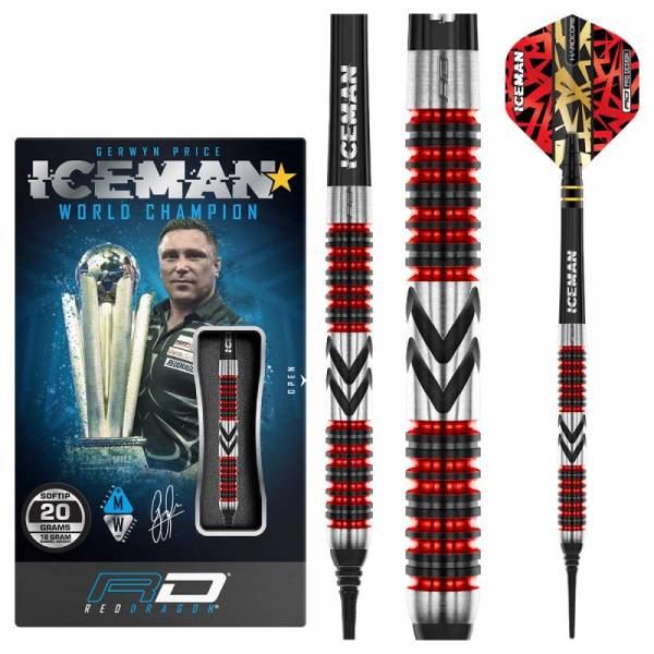 Soft Darts (3 pcs) Gerwyn "Iceman" Price Ionic