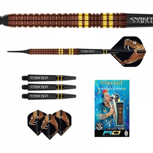 Soft Dartset Peter Wright Snakebite - Copper Fusion 20g