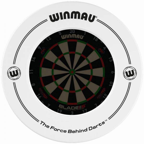 Dart Board Auffangring Winmau weiß