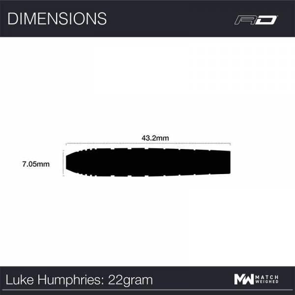 Steel Dartset Luke Humphries - TX4 Avenger