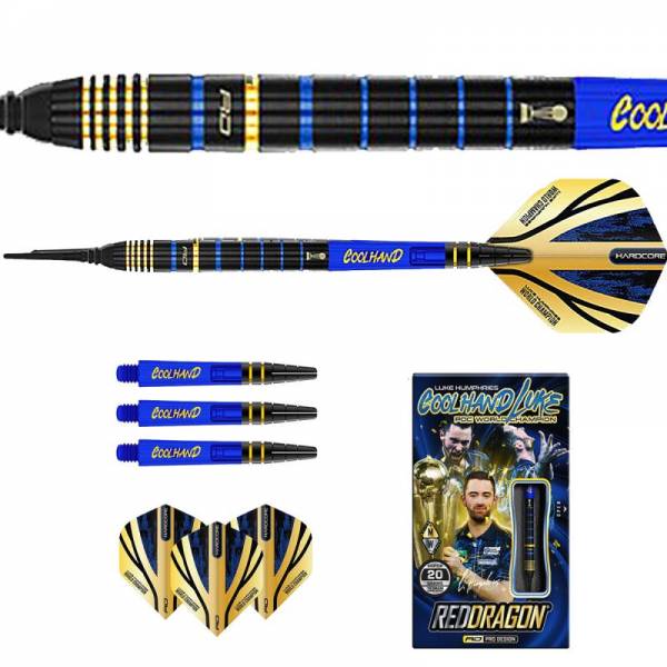 Soft Darts (3 pcs) Luke Humphries - TX2 Atomised 20g