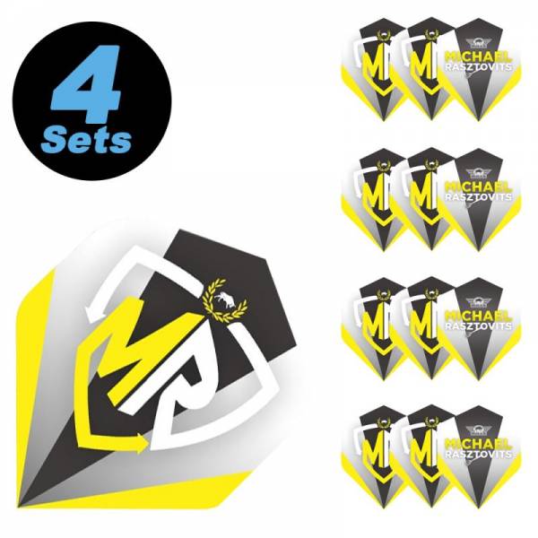 4 Flight Sets (12 Stk) Standard Michael Rasztovits Rasto Logo