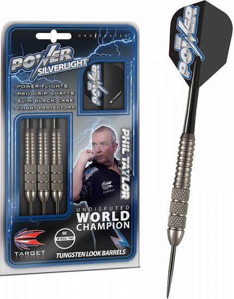 22 g Steel Darts (3 pcs.) Power Silverlight Phil Taylor