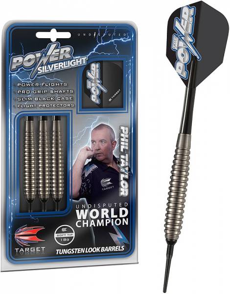 18 g Darts (3 pcs.) Power Silverlight Phil Taylor