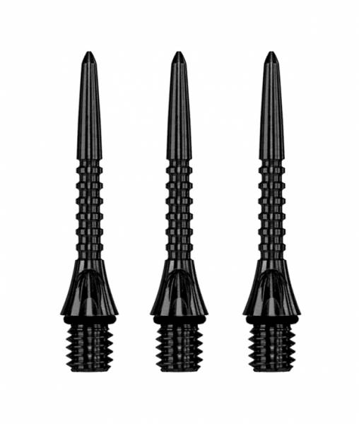 26 mm Darttip Steel (3 pcs) Titanium Pro Grip black 2BA