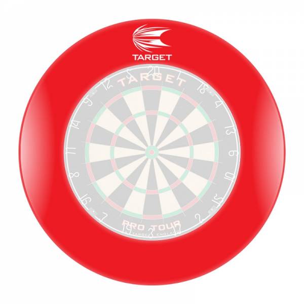 Dart Board Auffangring rot