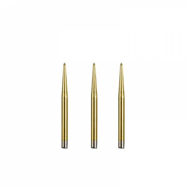 32 mm Wechselspitze Steel (3 Stk) gold