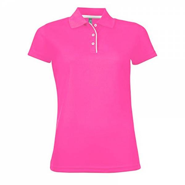 Dartprofi Sport Dartshirt neon Coral für Frauen