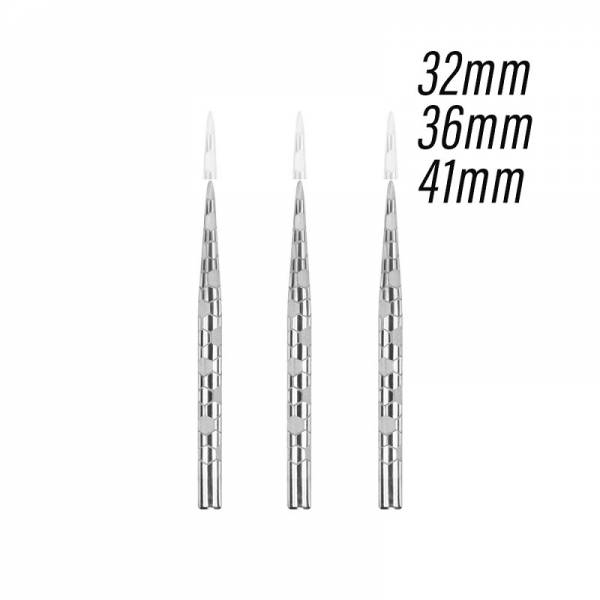 Steel tip (3 pcs) Onyx silver pro